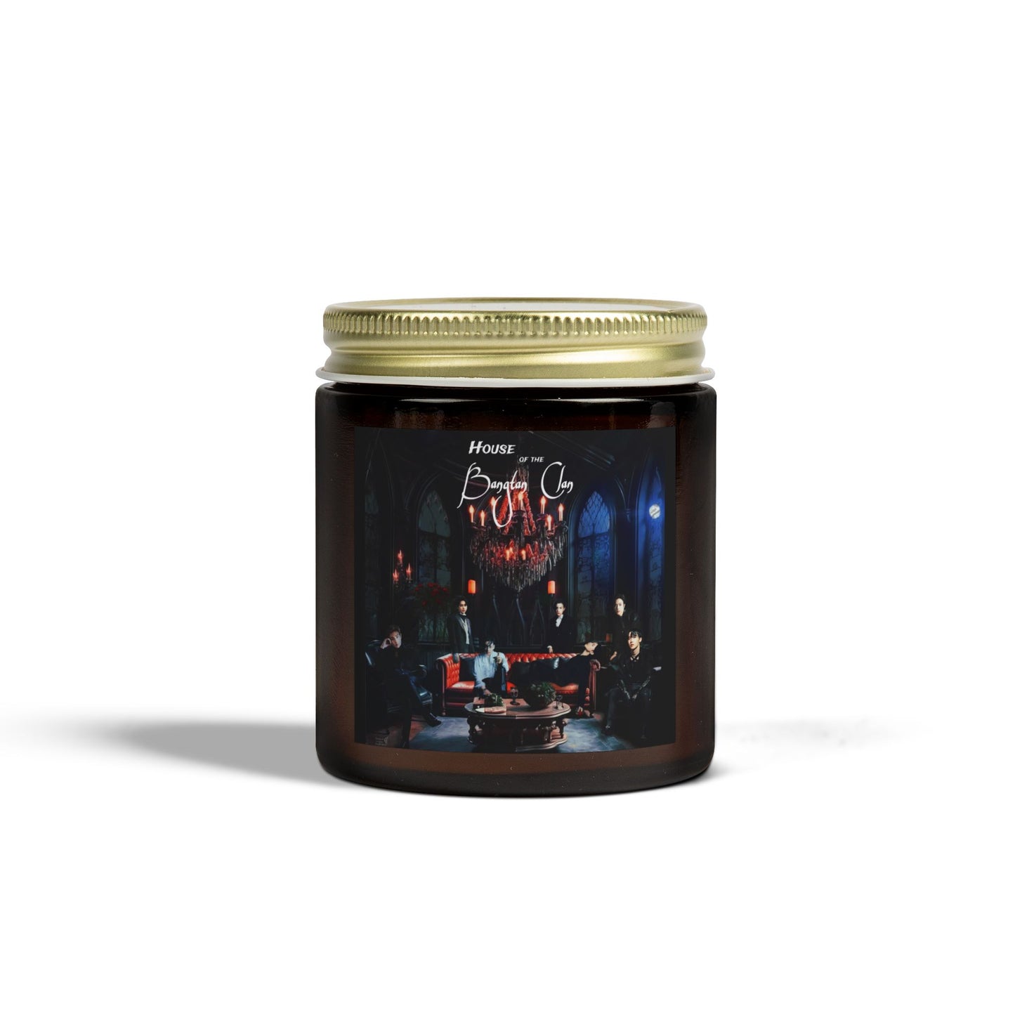 House of the Bangtan Clan Scented Coconut Apricot Candles (4oz, 9oz)