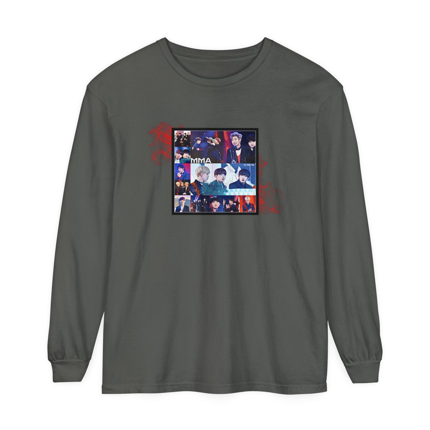 11/19/16 Unisex Garment-dyed Long Sleeve T-Shirt