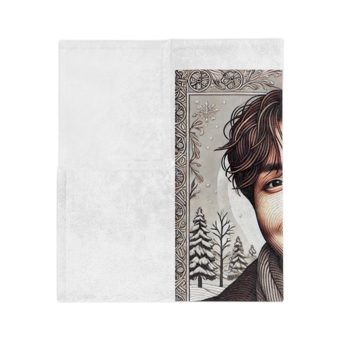 Christmas Jhope Velveteen Microfiber Blanket