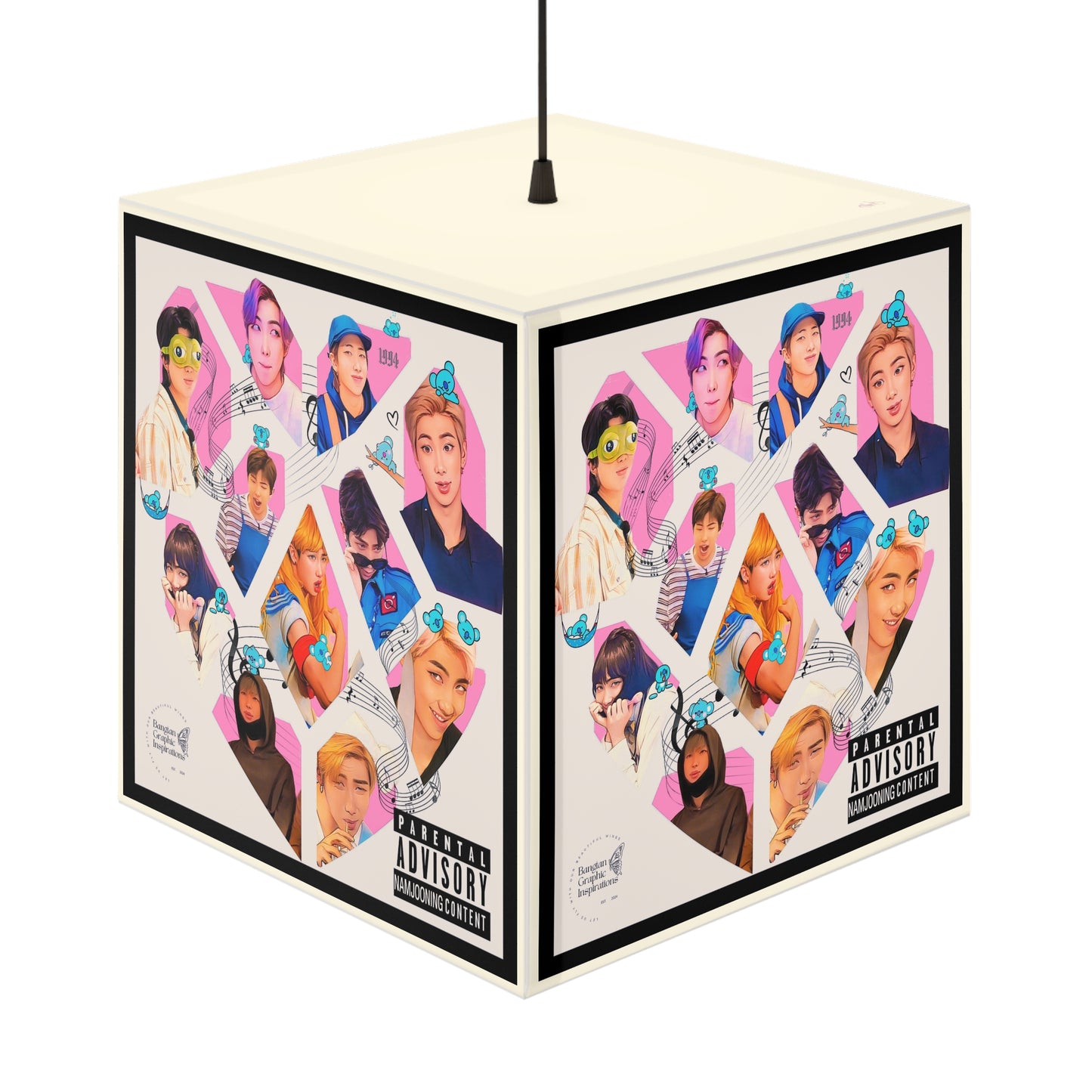 Namjooning Graphic Light Cube Lamp