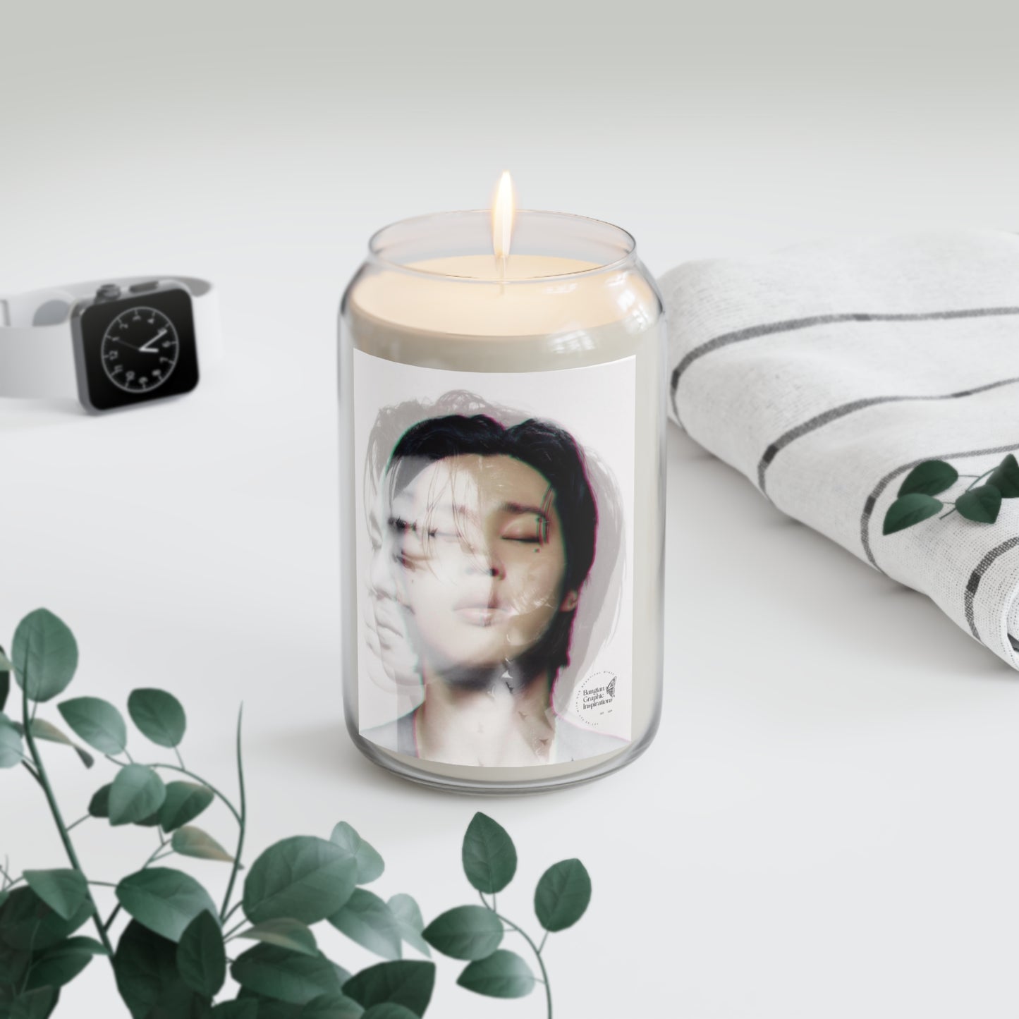 Jimin Graphic Scented Candle, 13.75oz