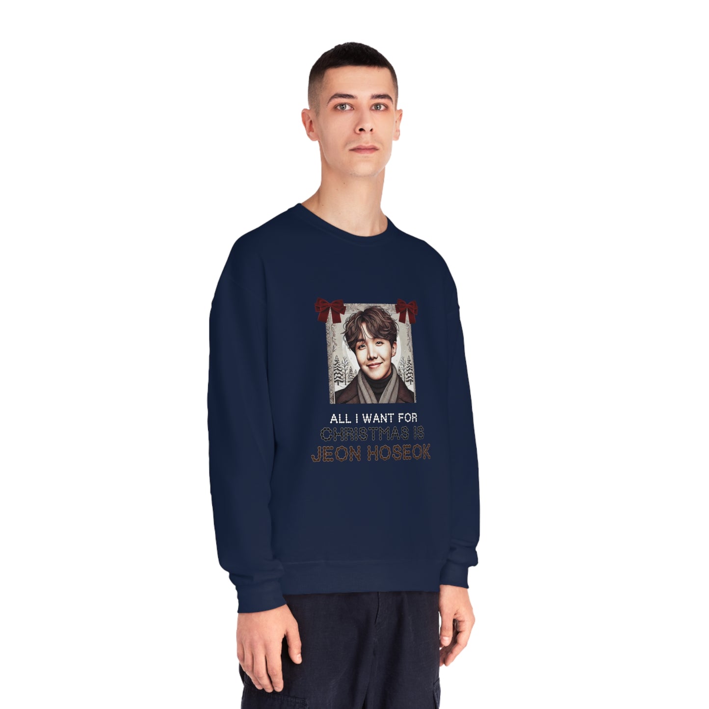 Christmas Jhope Unisex NuBlend® Crewneck Sweatshirt