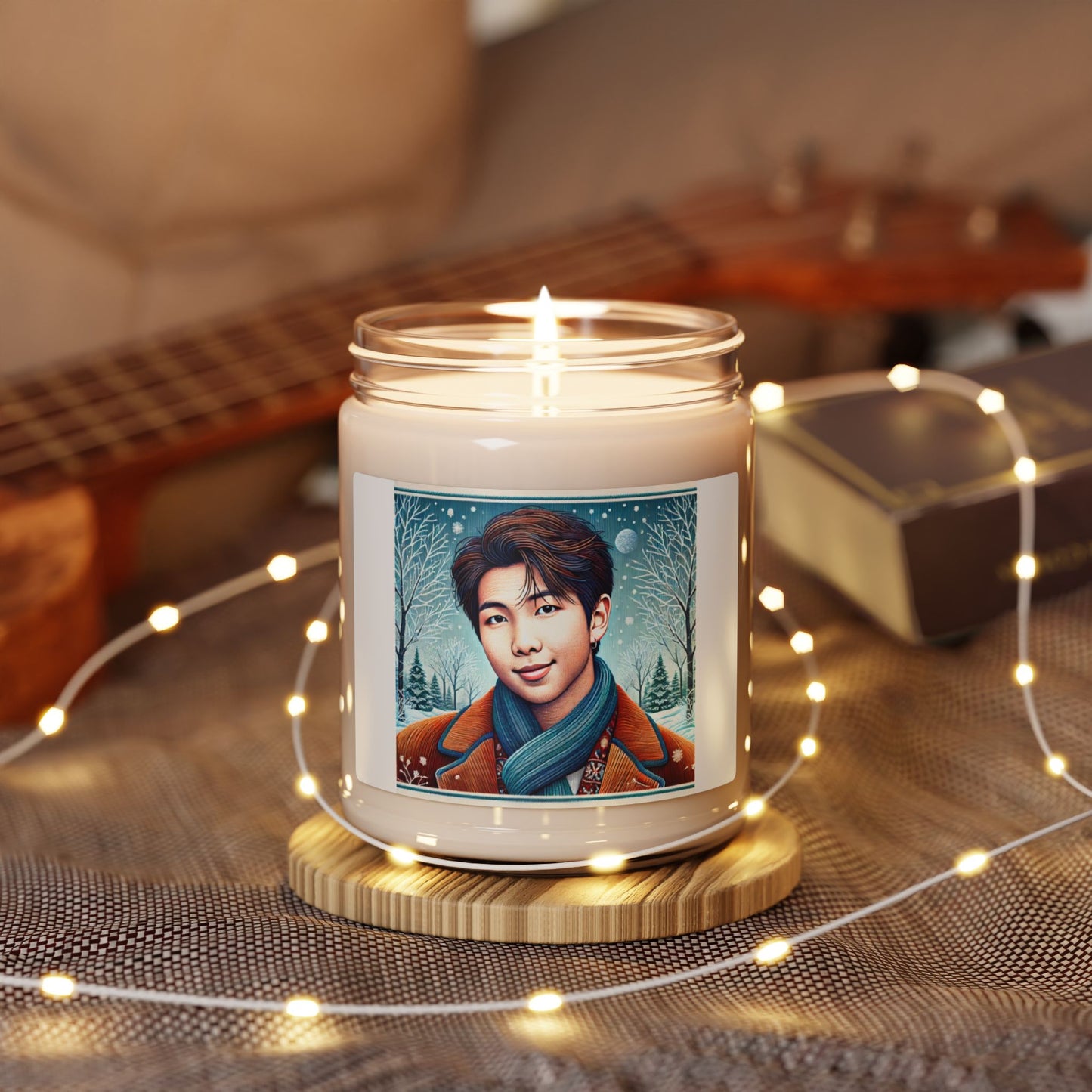 Christmas Namjoon Scented Soy Candle, 9oz