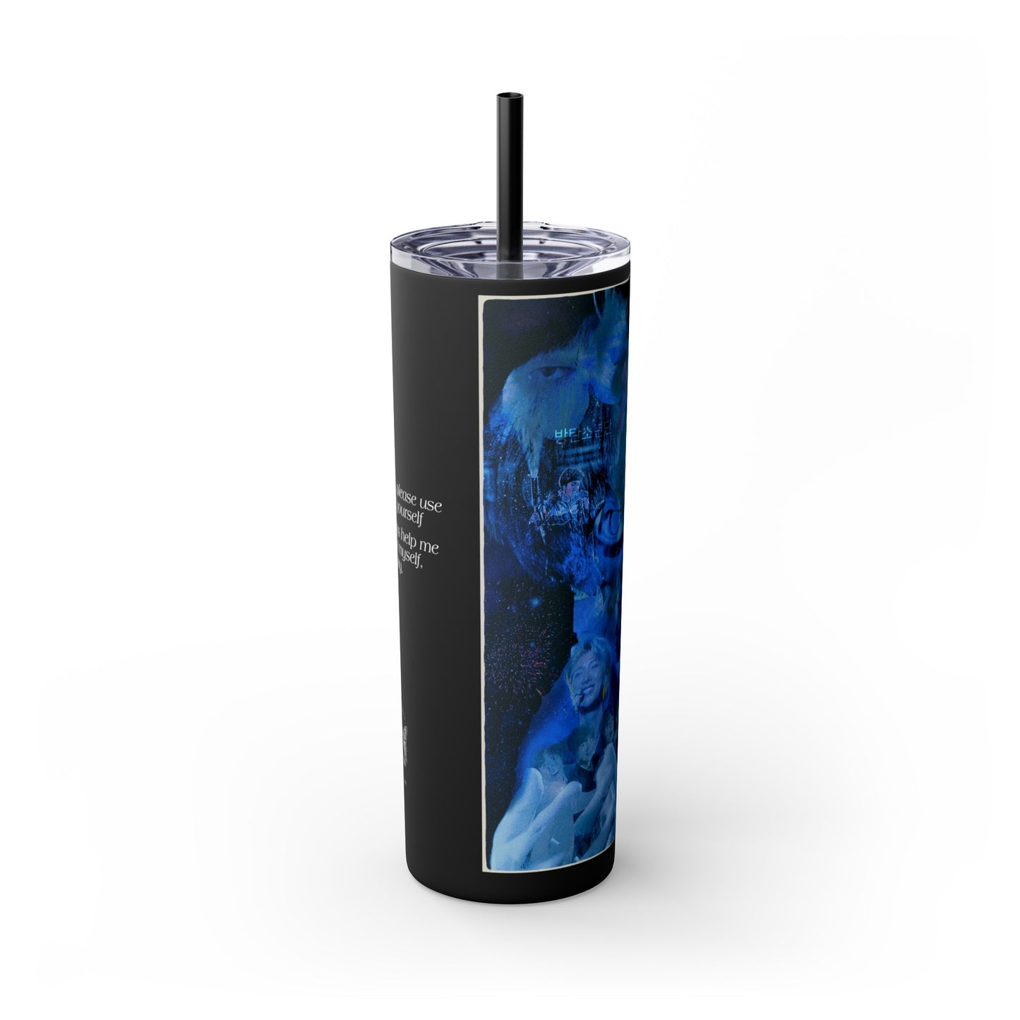 Skinny Tumbler with Straw, 20oz