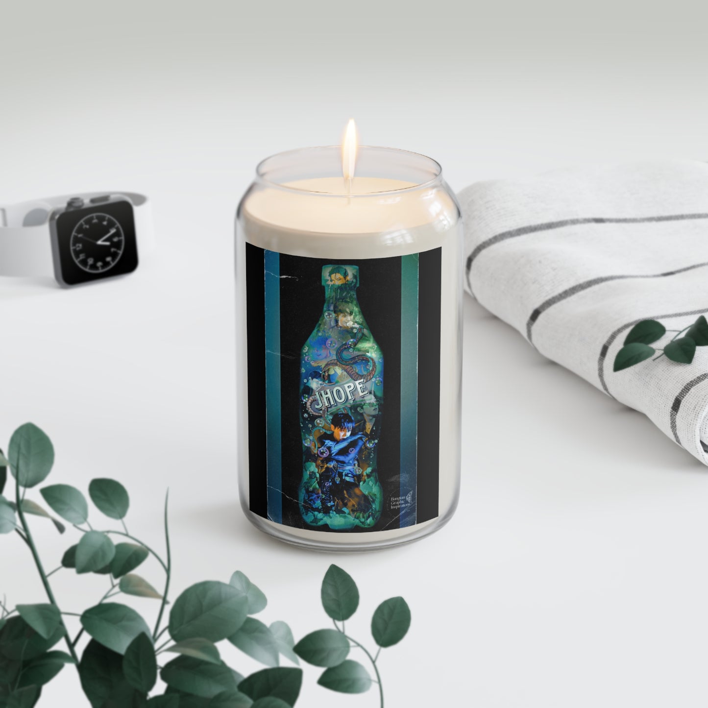 Jhope Graphic Scented Candle, 13.75oz