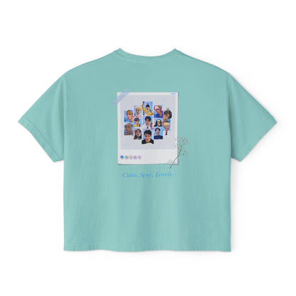 Cutie, Sexy, Lovely Women's Boxy Tee