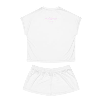 Namjooning Graphic Women's Short Pajama Set (AOP)