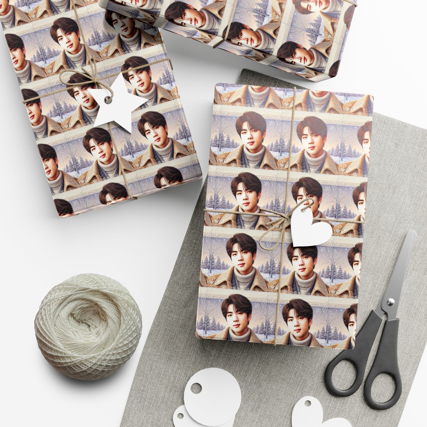 Christmas Jin Gift Wrap Papers