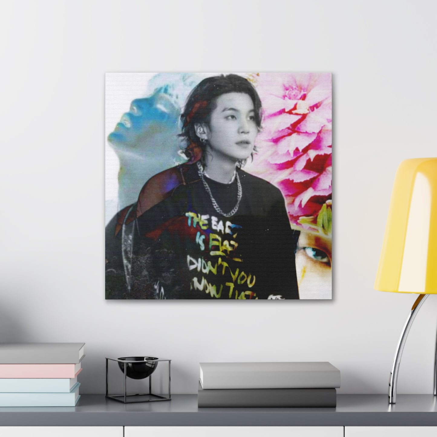 Agust D Graphic Canvas Gallery Wraps