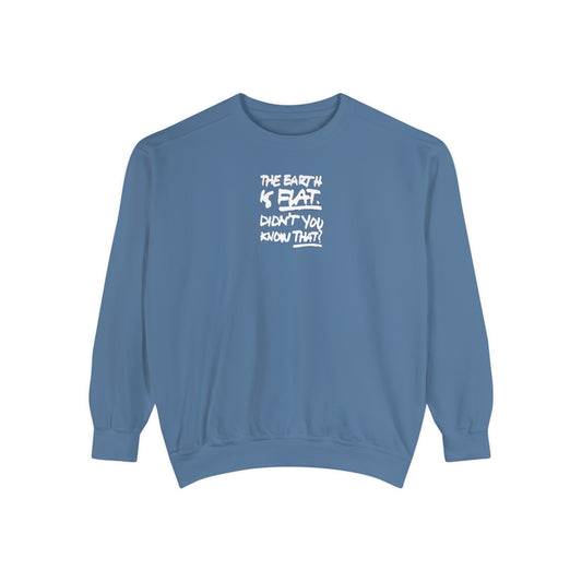 August D Graphic Unisex Garment-Dyed Sweatshirt