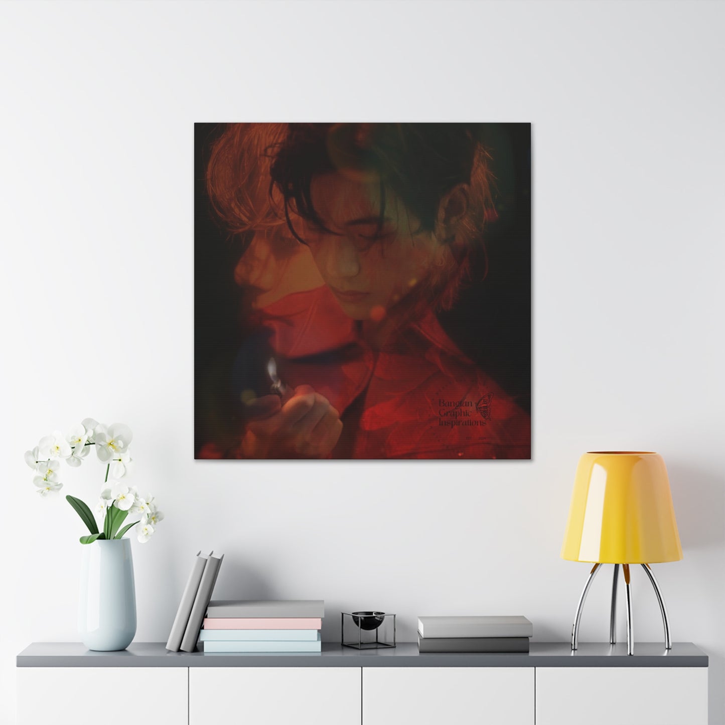 Taehyung Graphic Canvas Gallery Wraps