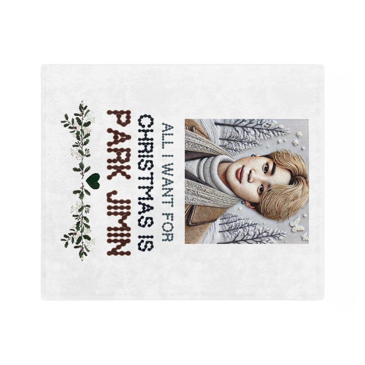 Christmas Jimin Velveteen Microfiber Blanket