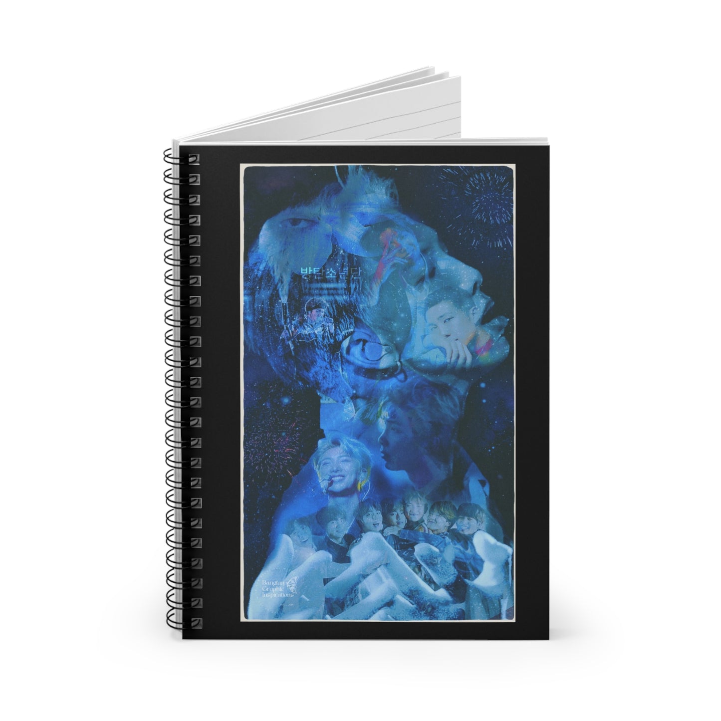 Namjoon Graphic Spiral Notebook - Ruled Line