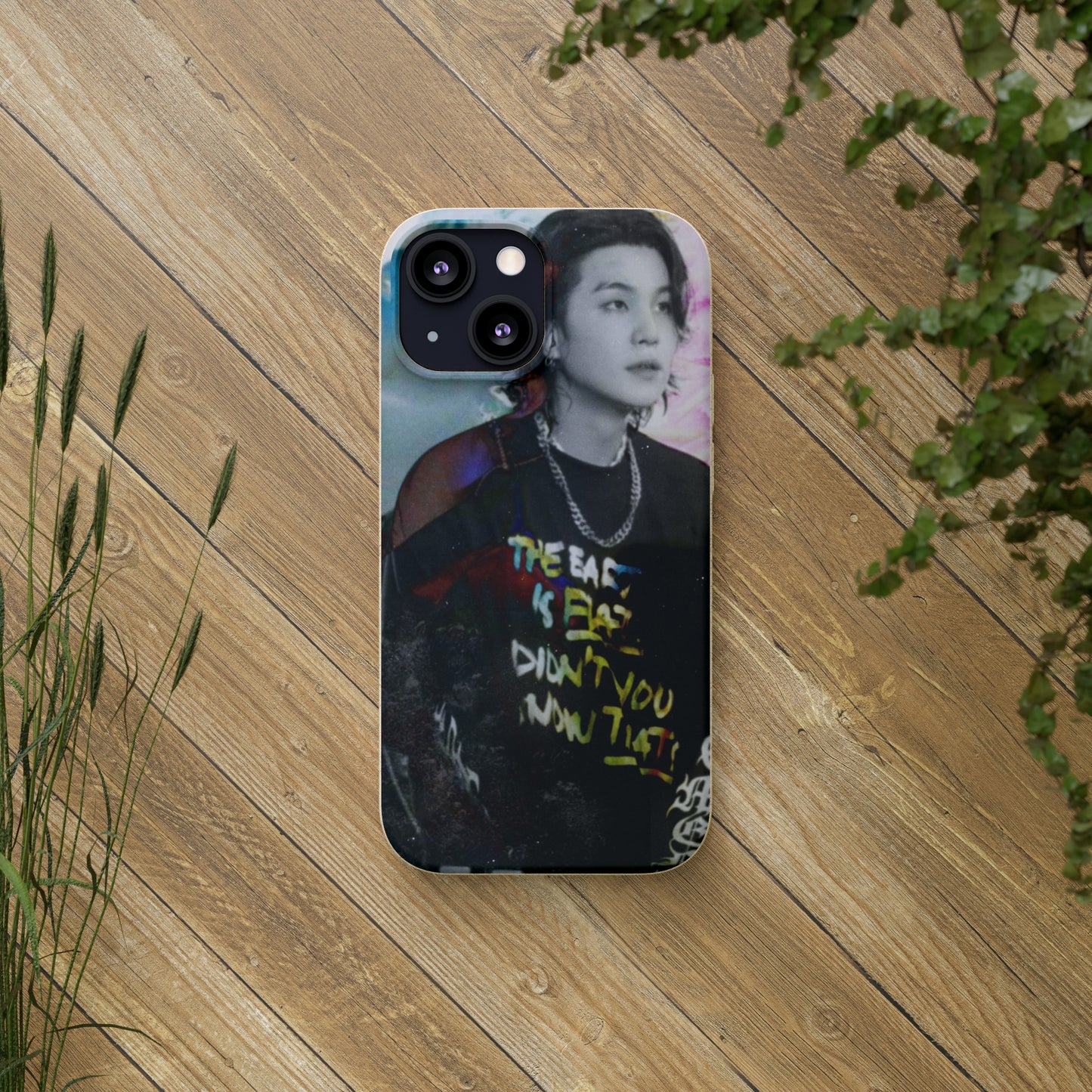 Agust D Graphic Biodegradable Cases