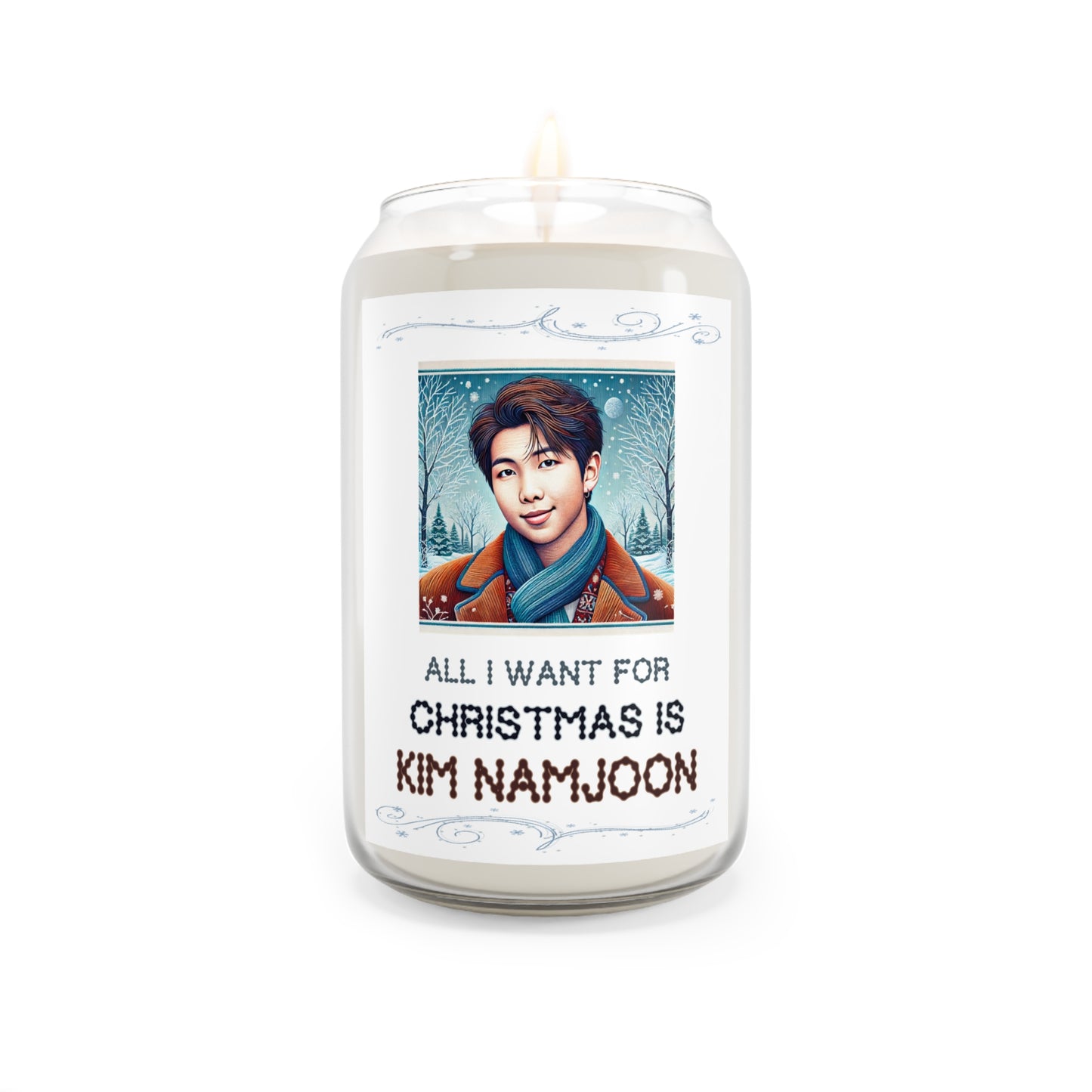 Christmas Namjoon Scented Candle, 13.75oz