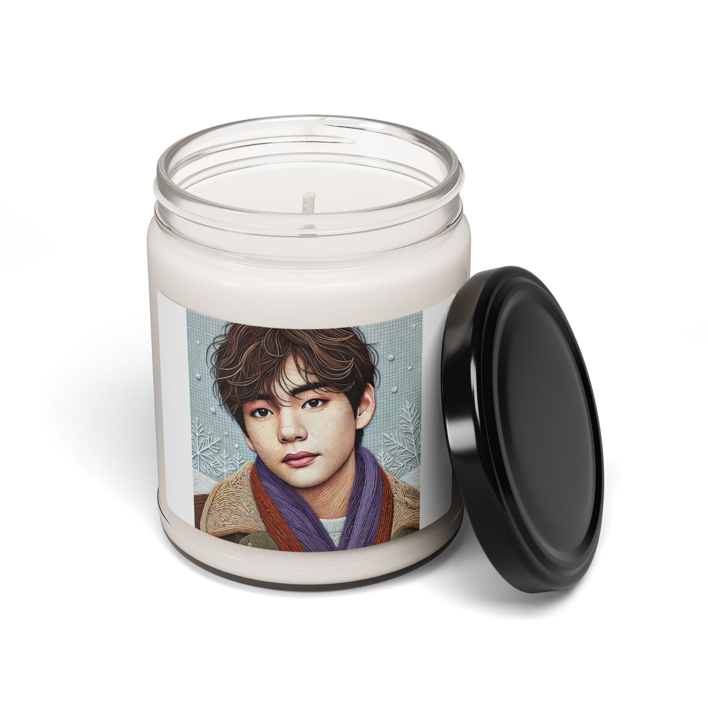 Christmas Taehyung Scented Soy Candle, 9oz