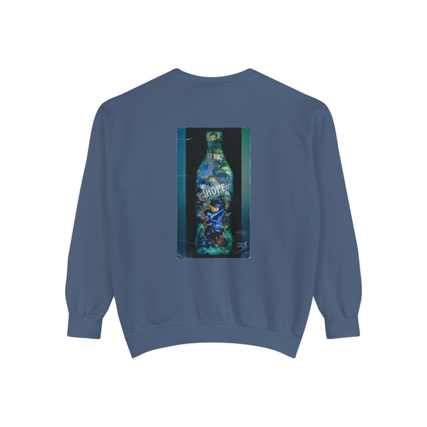 Jhope Graphic Unisex Garment-Dyed Sweatshirt