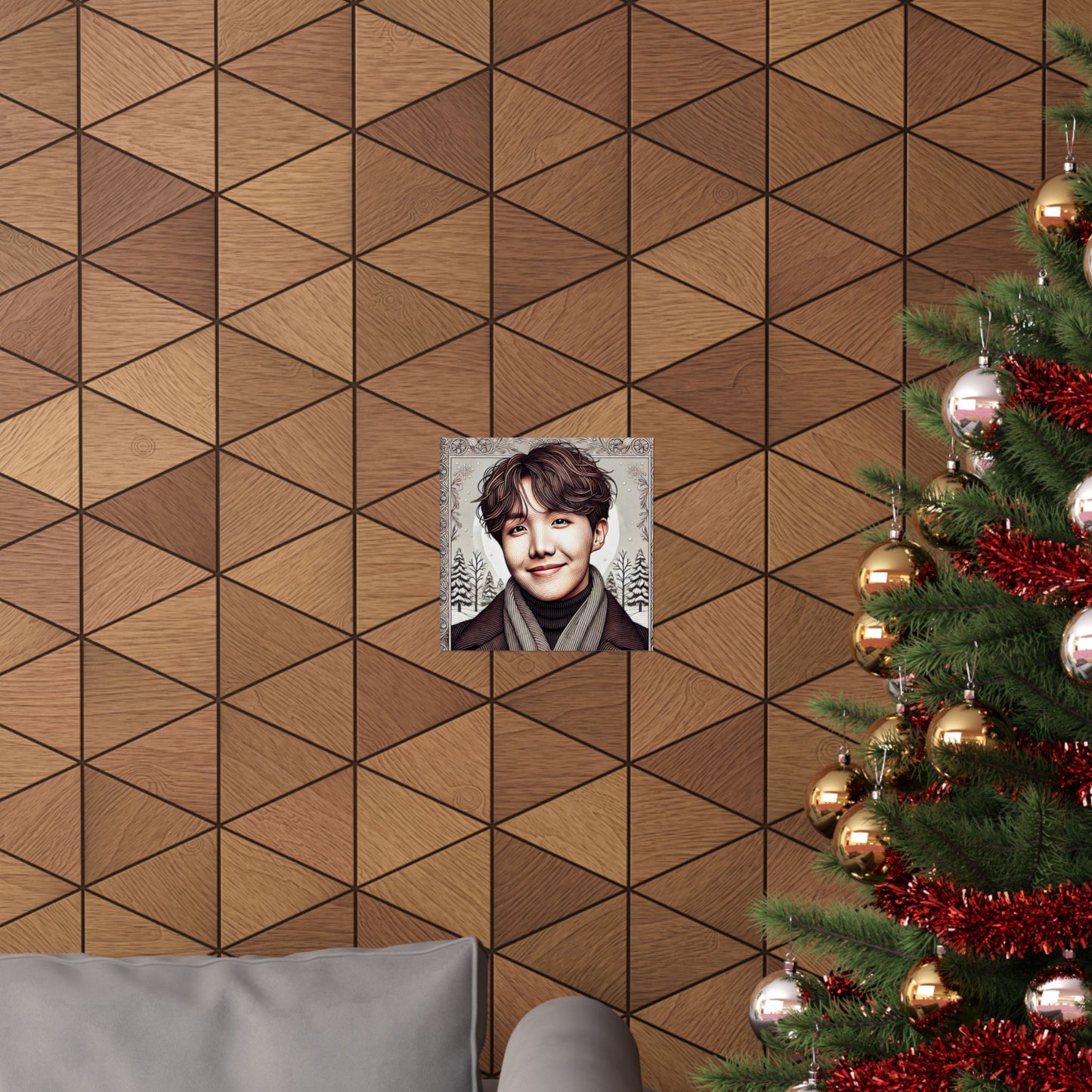 Christmas Jhope Matte Vertical Posters