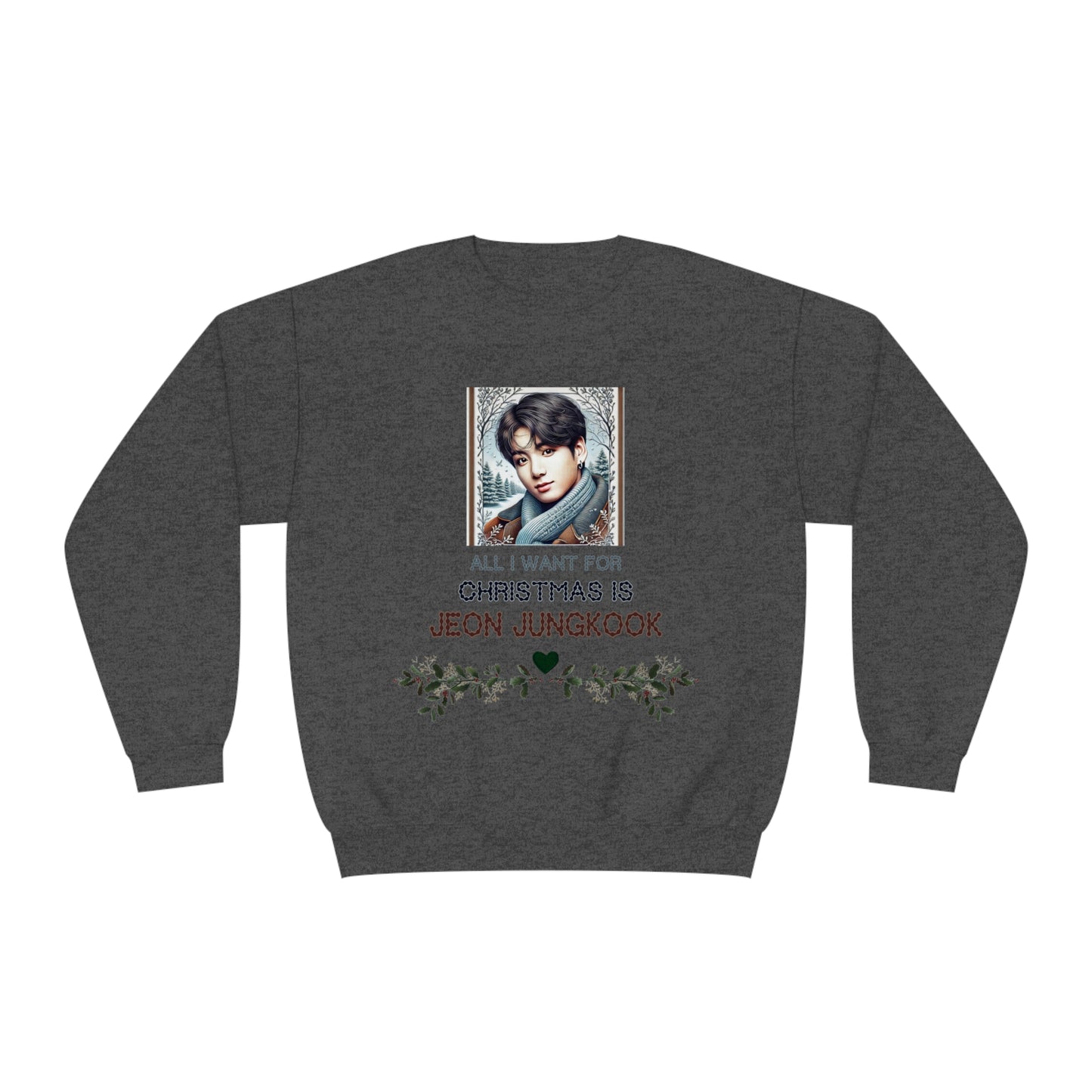 Christmas Jungkook Unisex NuBlend® Crewneck Sweatshirt