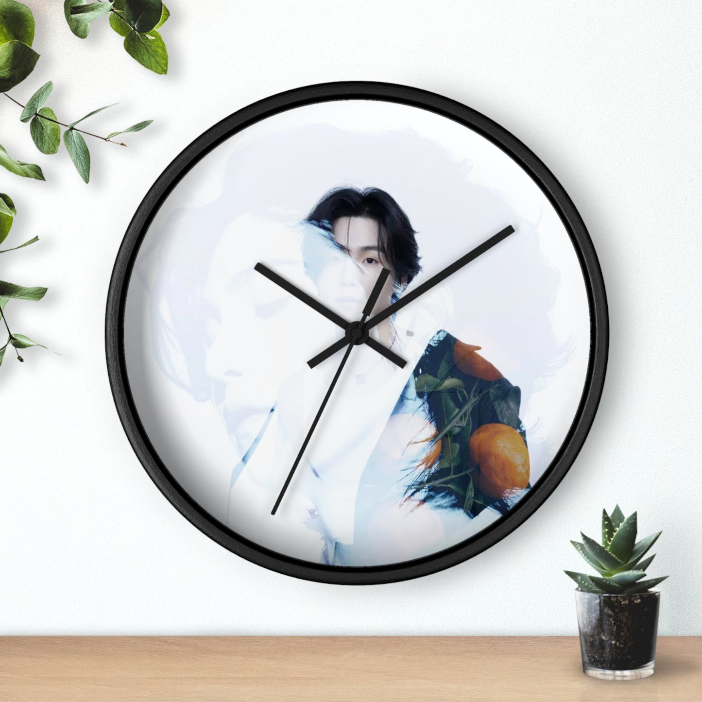 Min Yoongi Graphic Wall Clock