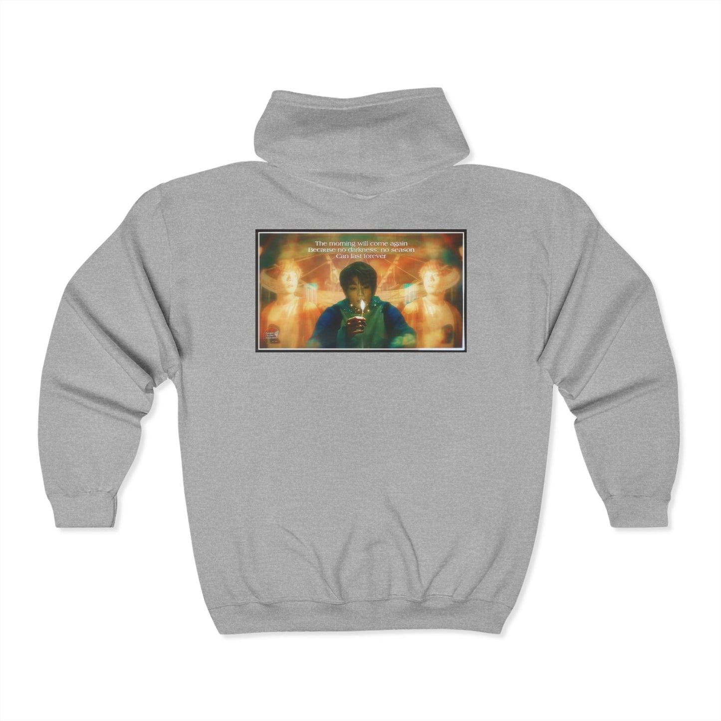 Spring Day Flame Zip Hoodie