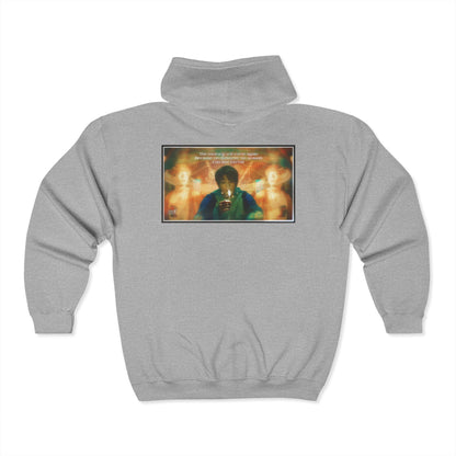Spring Day Flame Zip Hoodie
