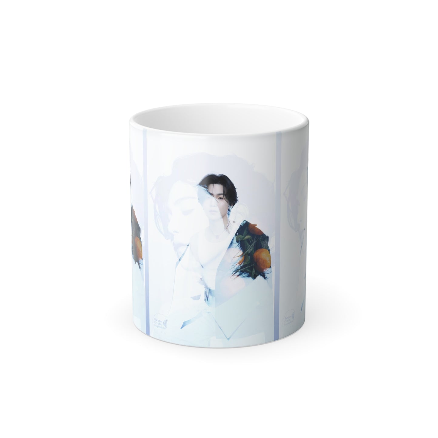 Min Yoongi Graphic Color Morphing Mug, 11oz