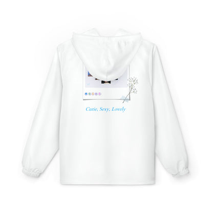 Cutie, Sexy, Lovely Windbreaker Jacket (AOP)