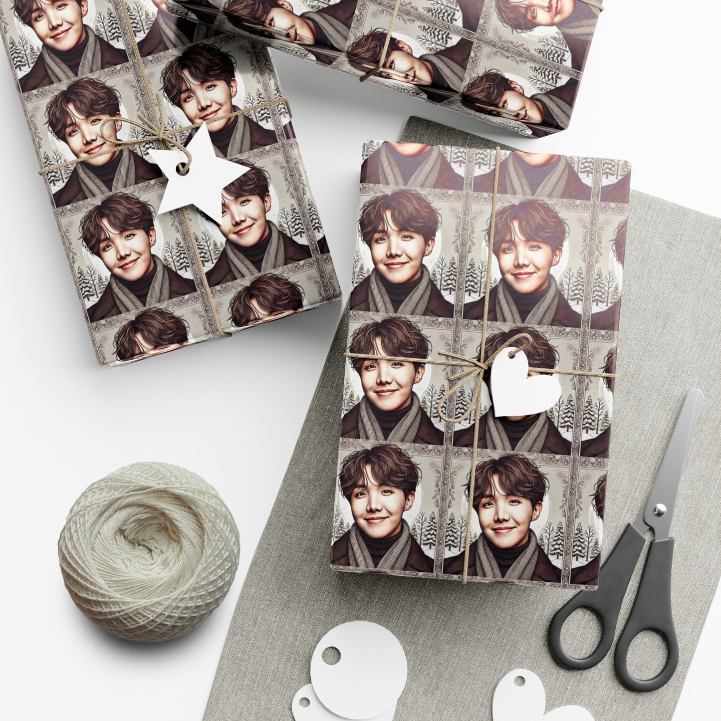 Christmas Jhope Gift Wrap Papers