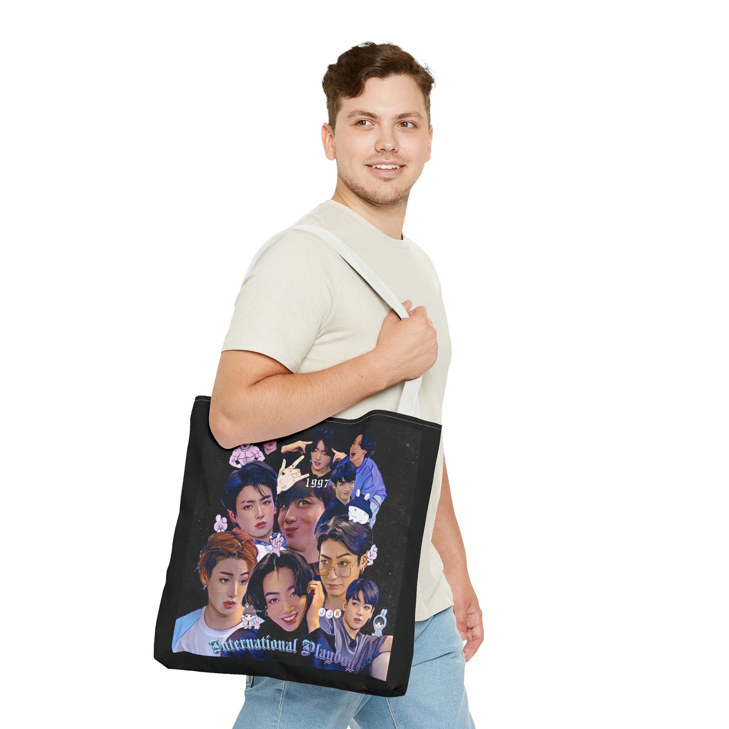 International Playboy Tote Bag (AOP)