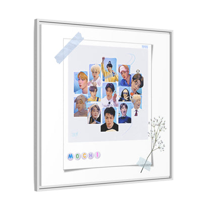 Cutie, Sexy, Lovely Matte Canvas, Framed (Multi-color)