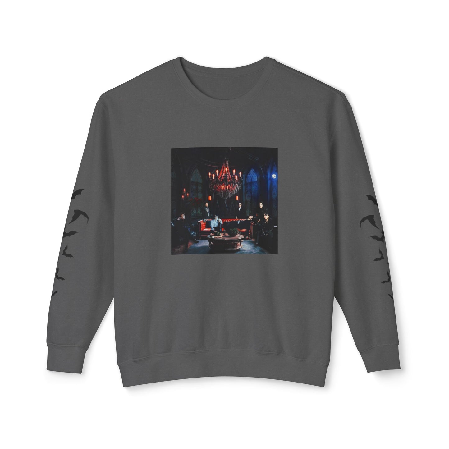 House of the Bangtan Clan Unisex Lightweight Crewneck Sweatshirt