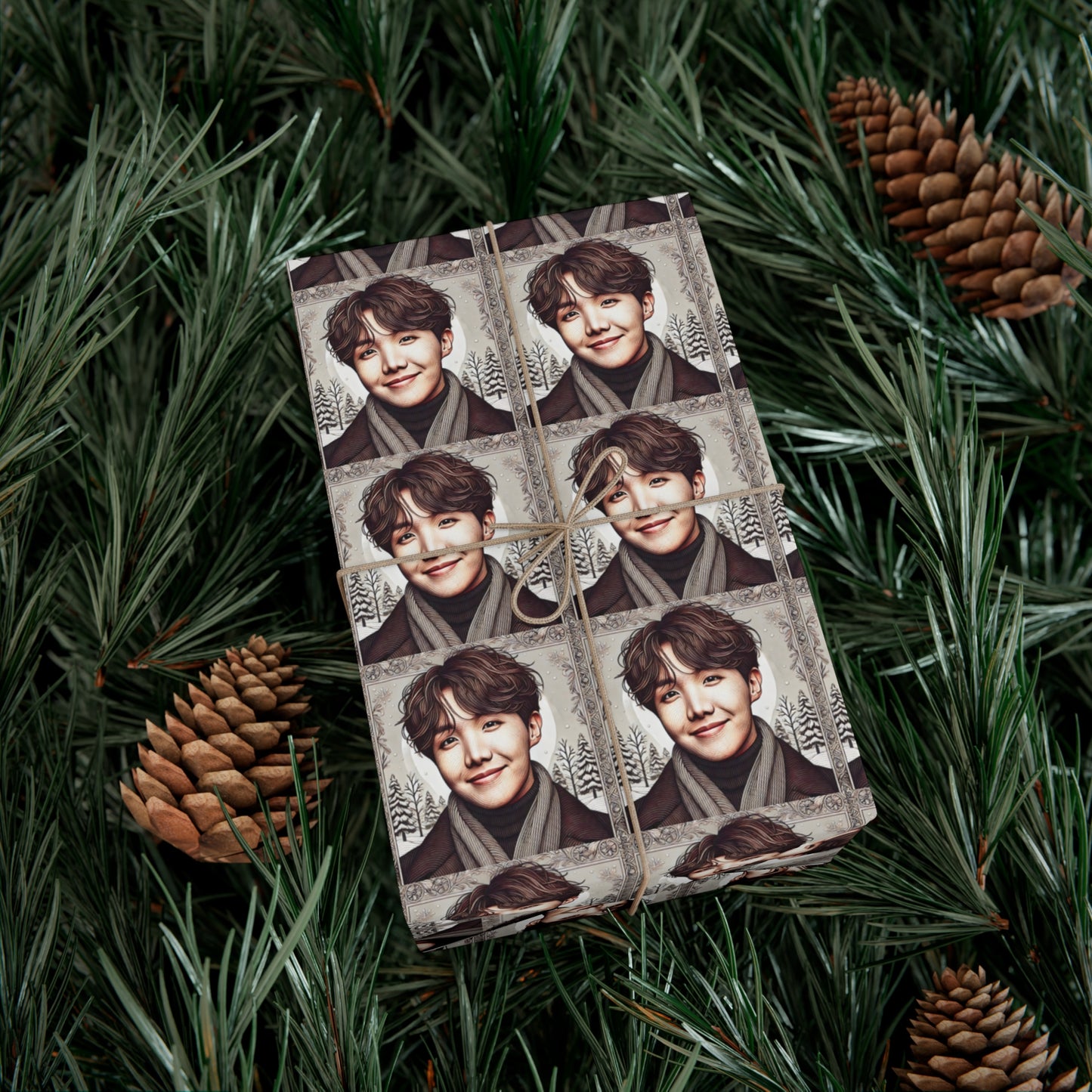 Christmas Jhope Gift Wrap Papers