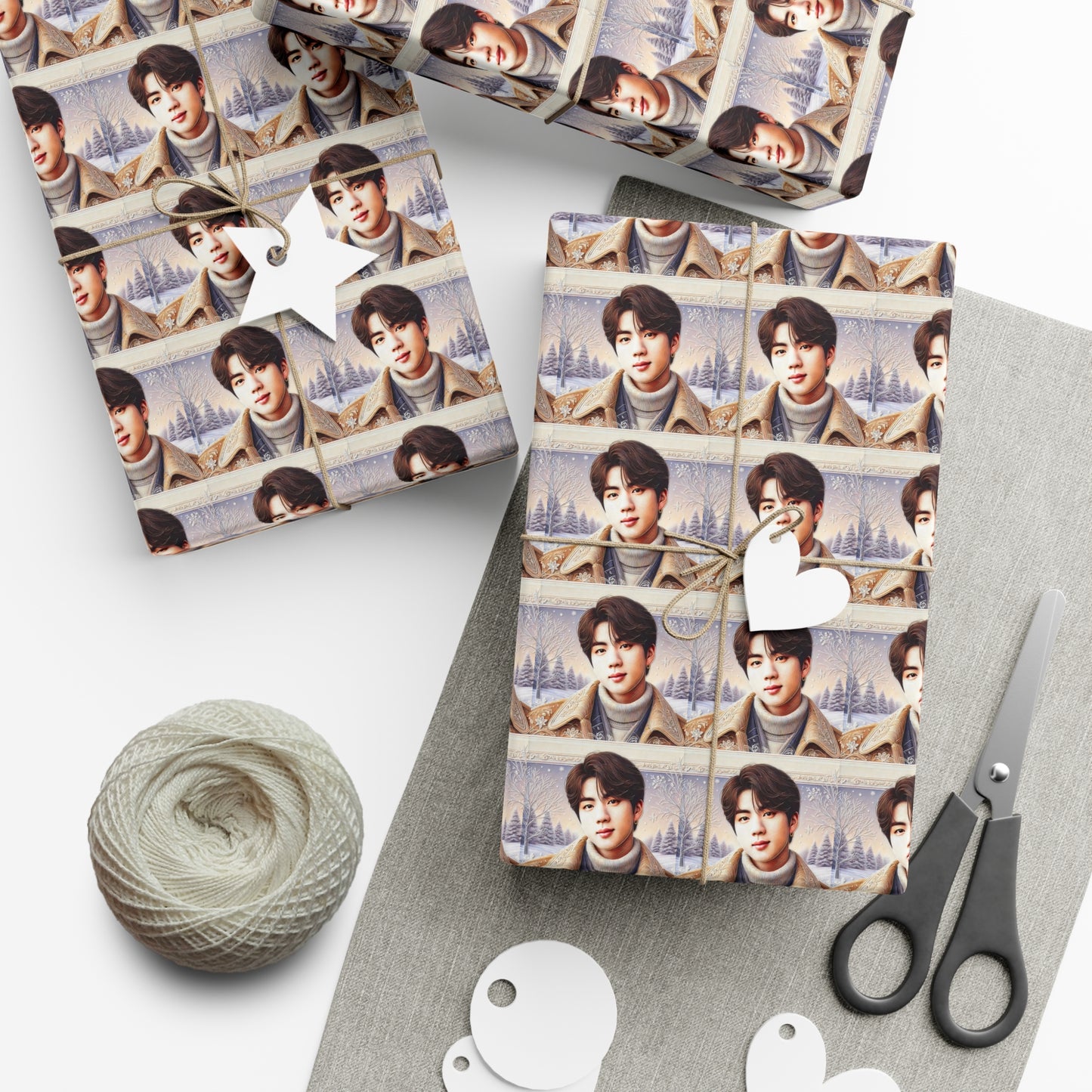 Christmas Jin Gift Wrap Papers