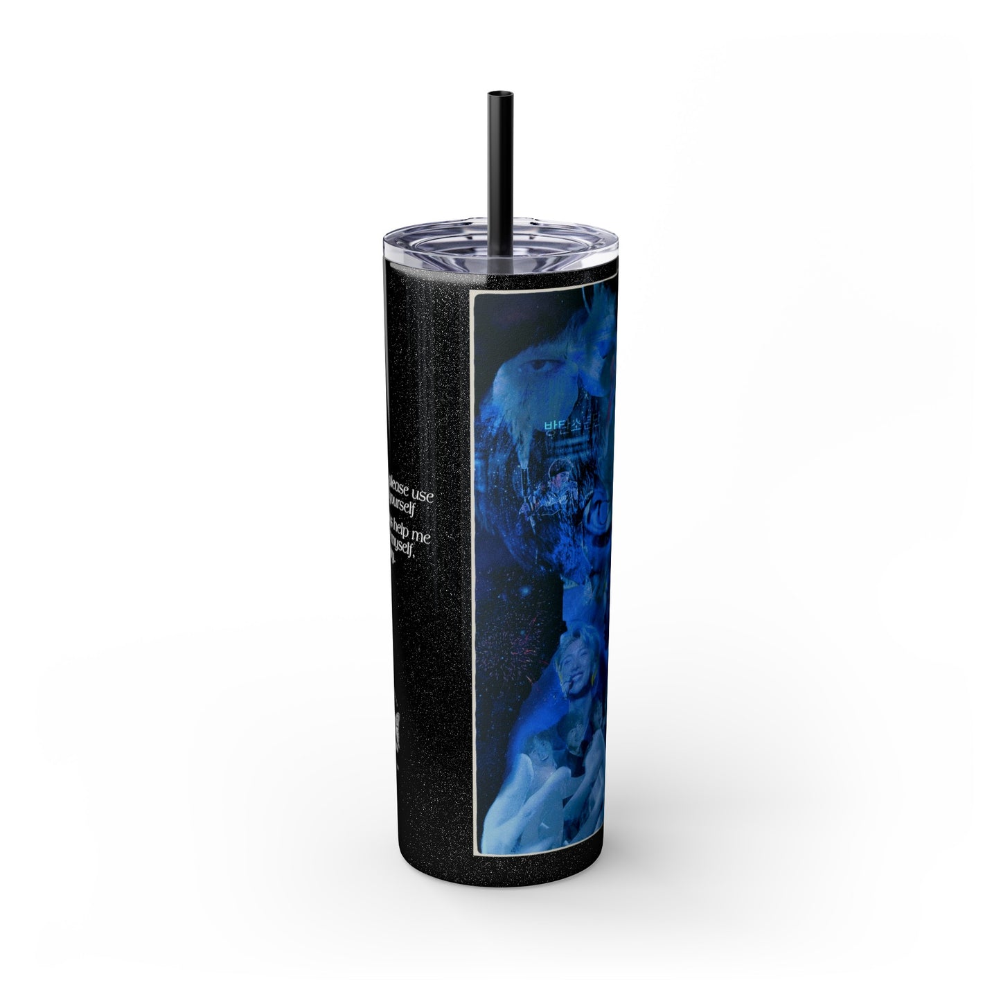 Skinny Tumbler with Straw, 20oz