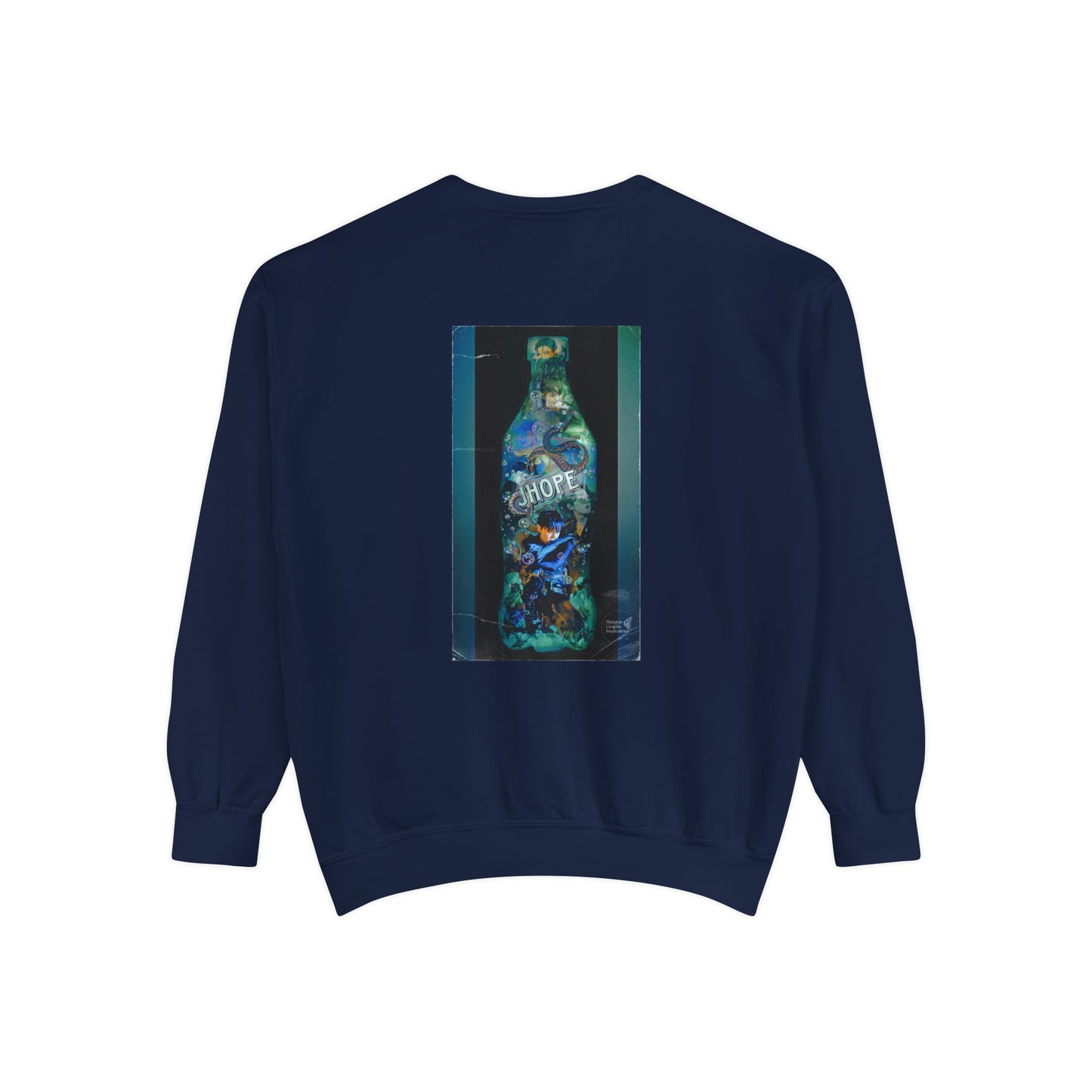 Jhope Graphic Unisex Garment-Dyed Sweatshirt