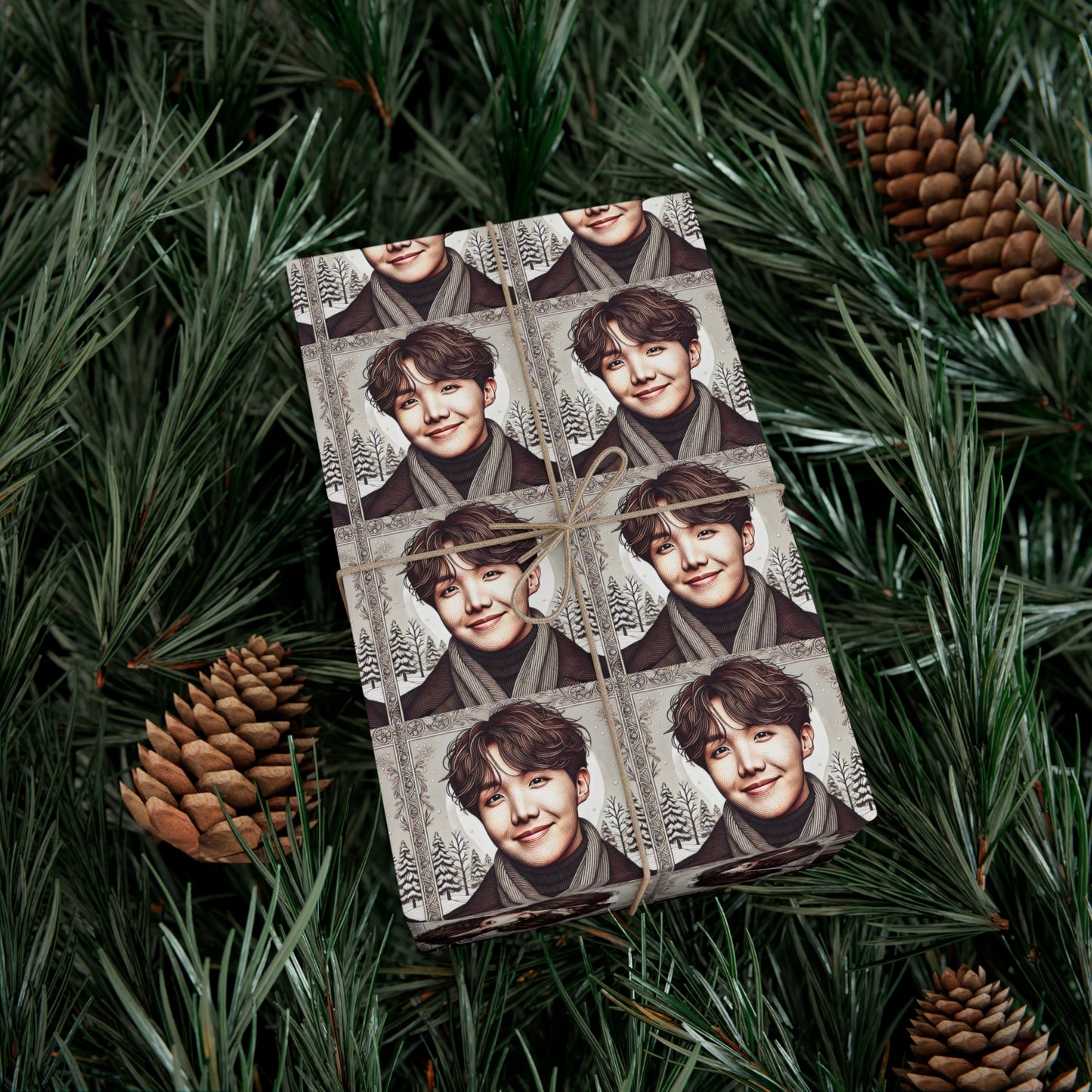 Christmas Jhope Gift Wrap Papers