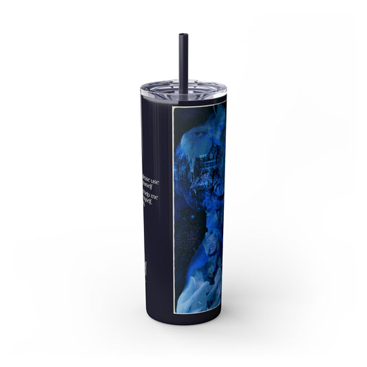 Skinny Tumbler with Straw, 20oz