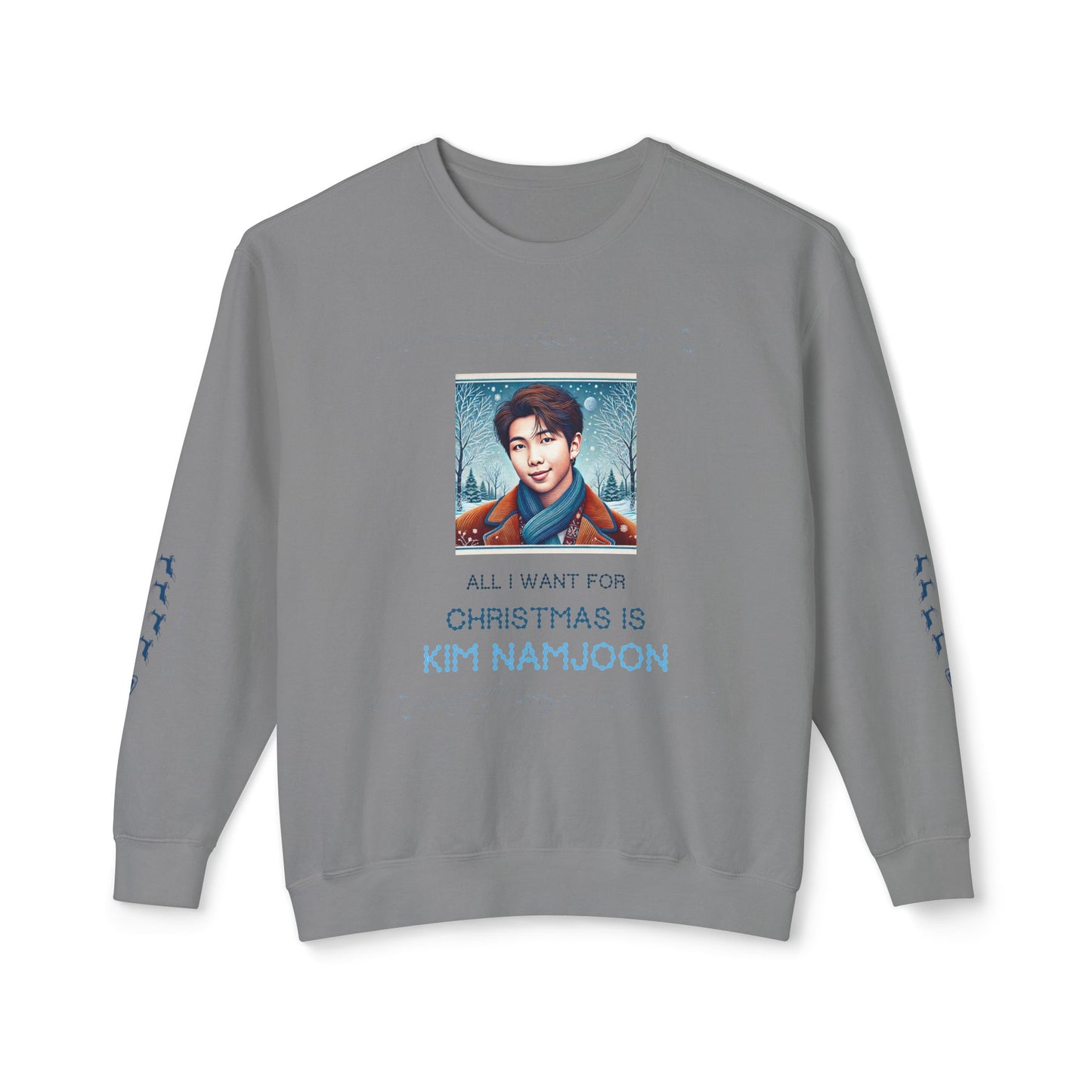 Christmas Namjoon Unisex Lightweight Crewneck Sweatshirt