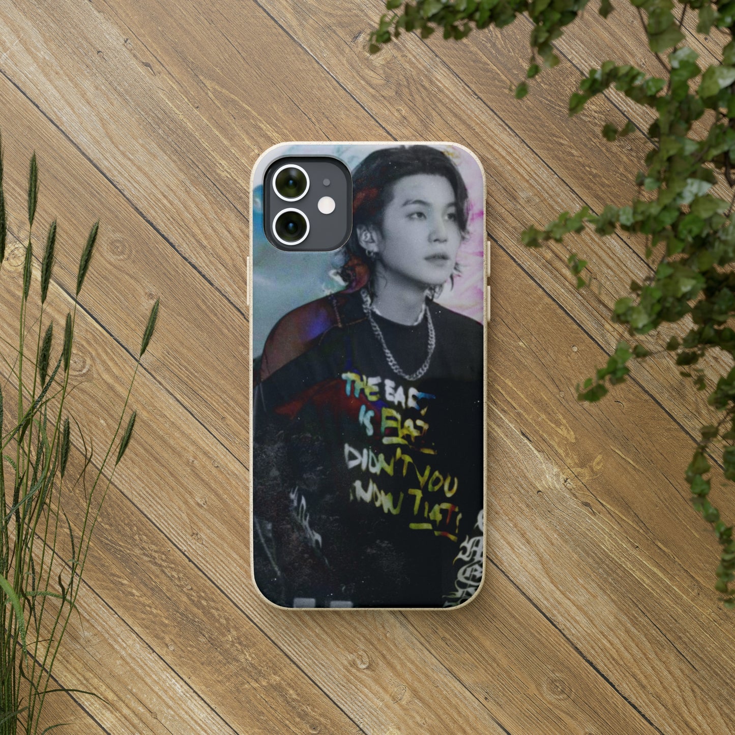 Agust D Graphic Biodegradable Cases