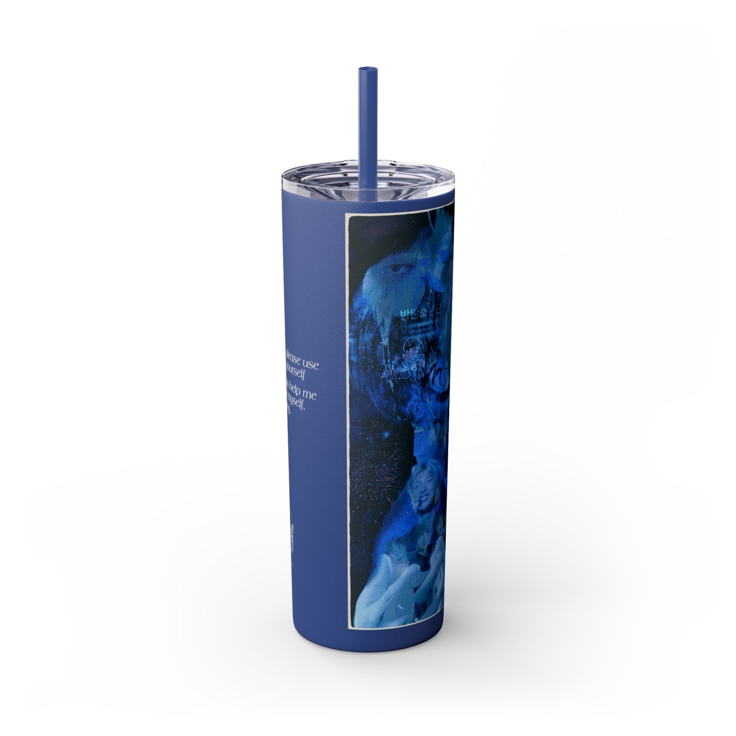 Skinny Tumbler with Straw, 20oz