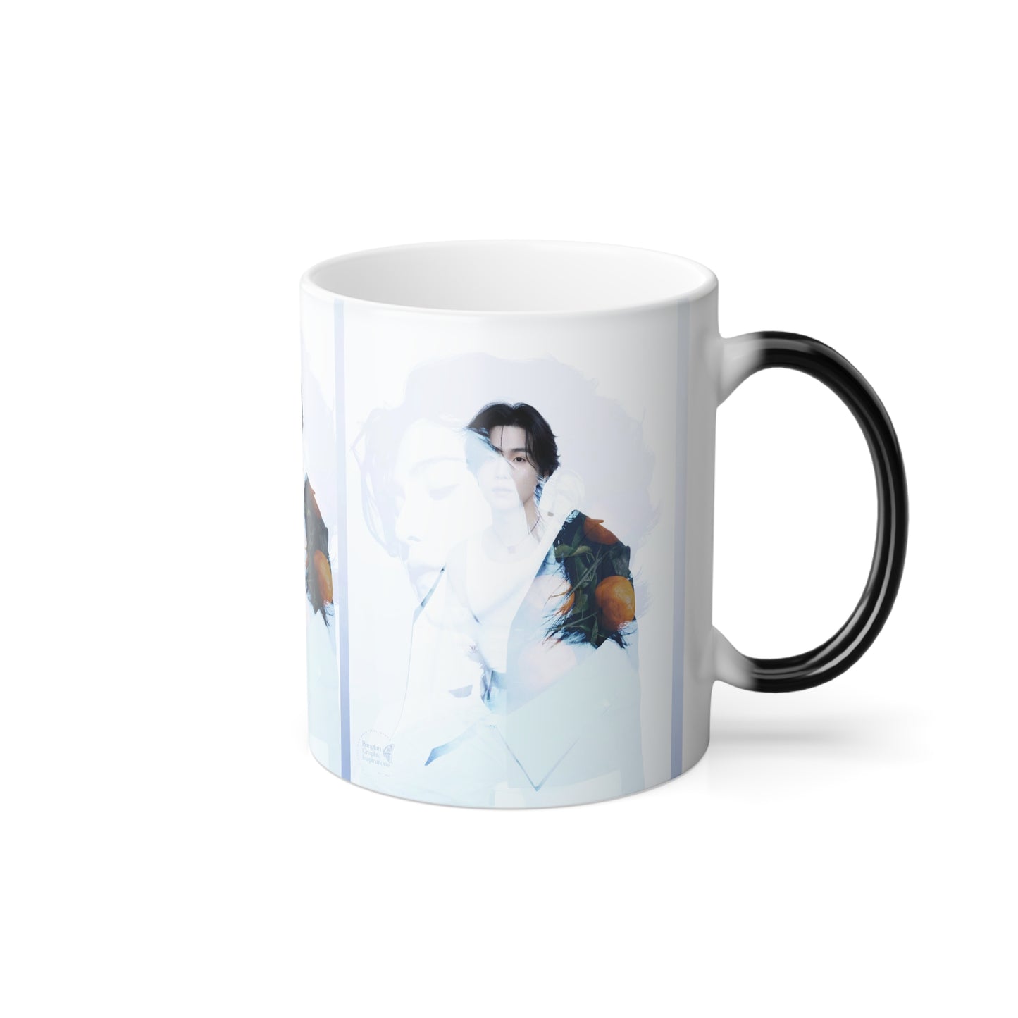 Min Yoongi Graphic Color Morphing Mug, 11oz