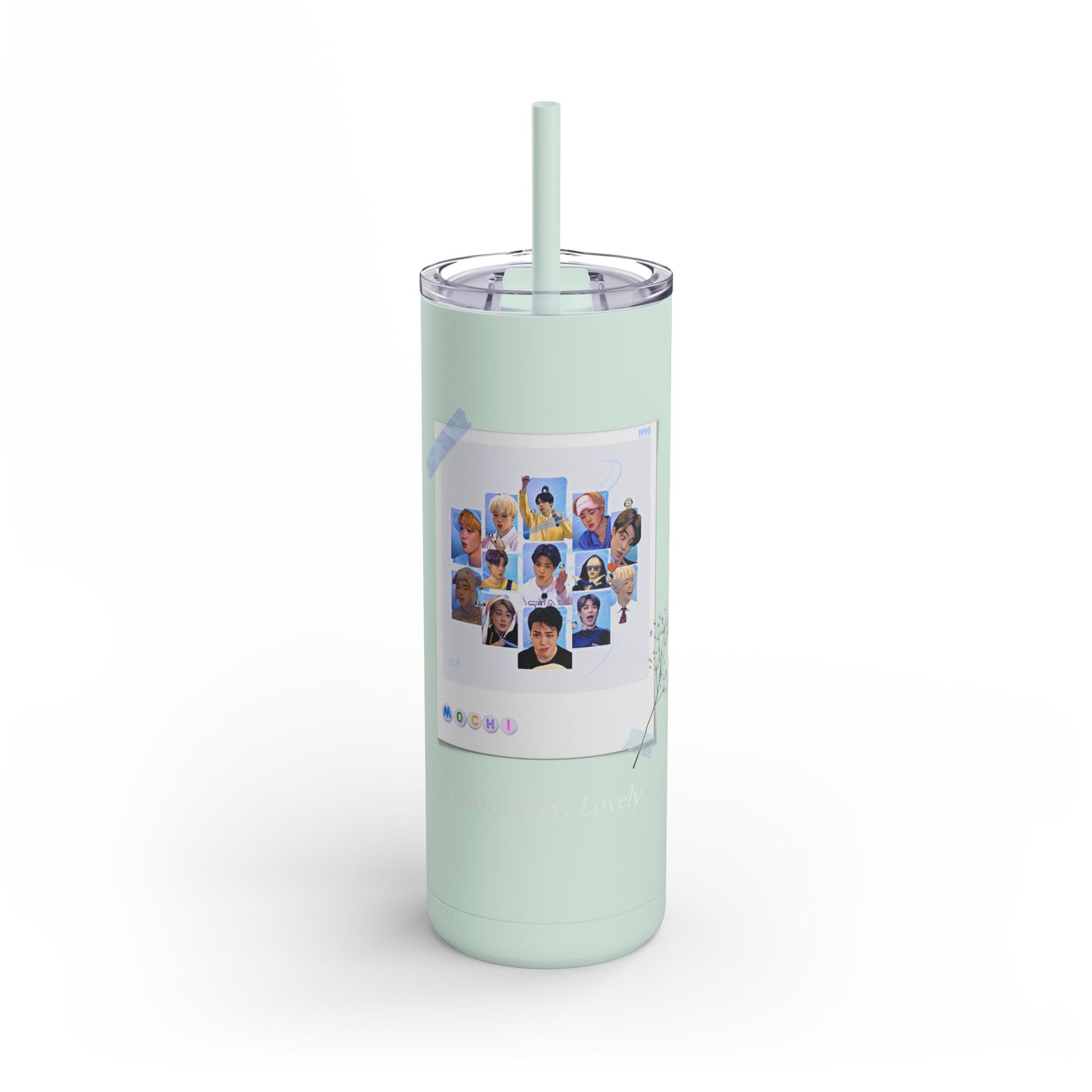 Cutie, Sexy, Lovely Maars Maker Skinny Matte Tumbler, 20oz