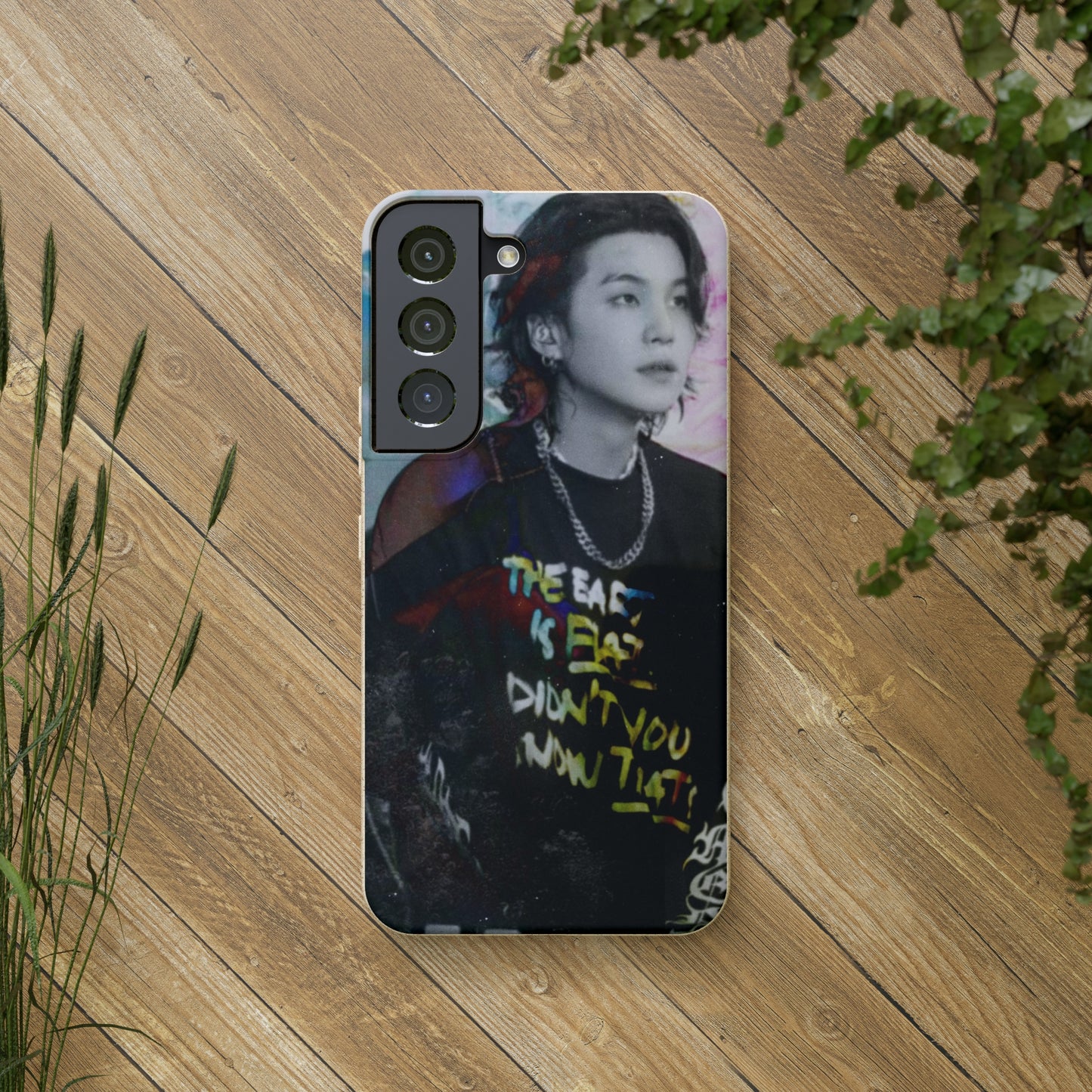 Agust D Graphic Biodegradable Cases