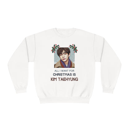 Christmas Taehyung Unisex NuBlend® Crewneck Sweatshirt