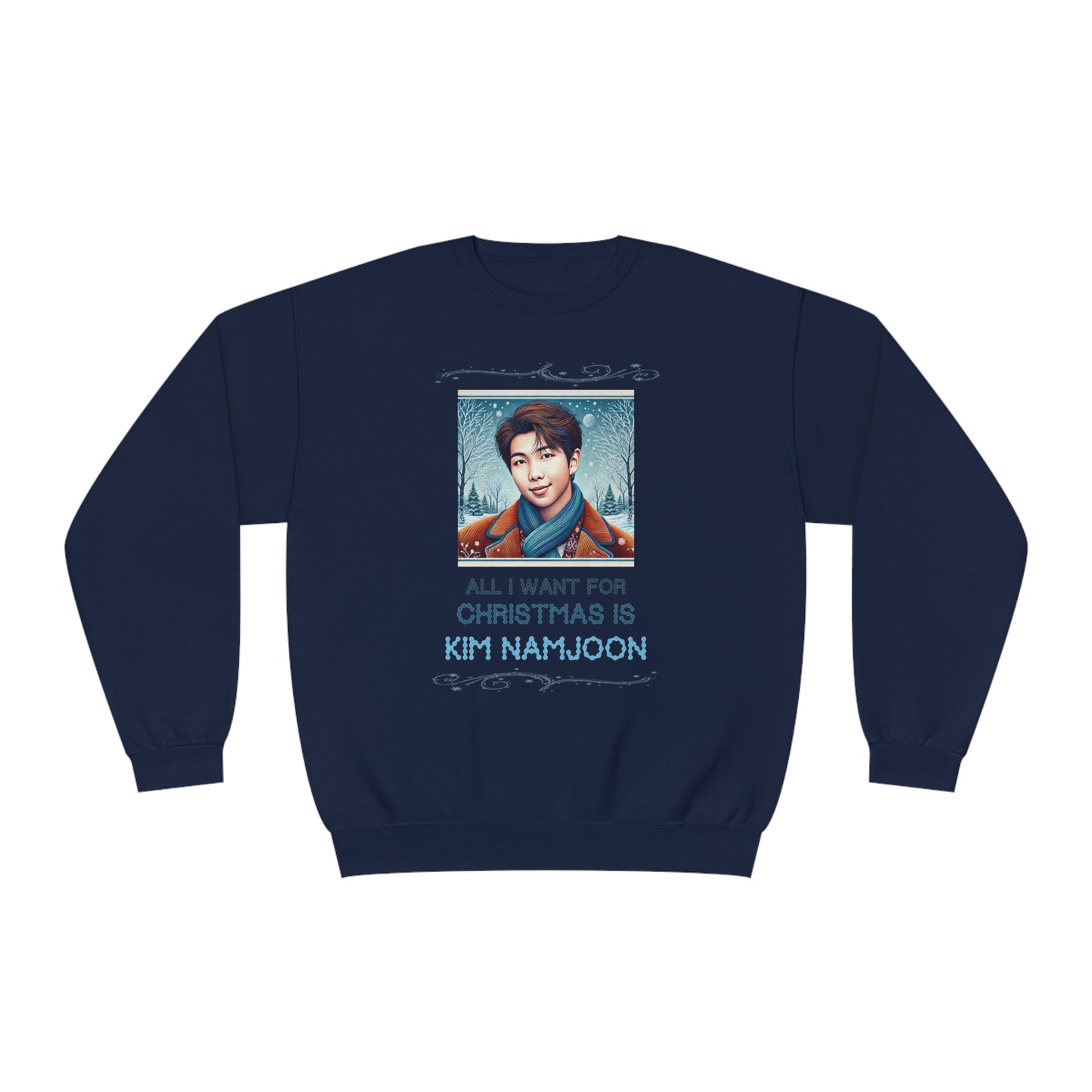 Christmas Namjoon Unisex NuBlend® Crewneck Sweatshirt