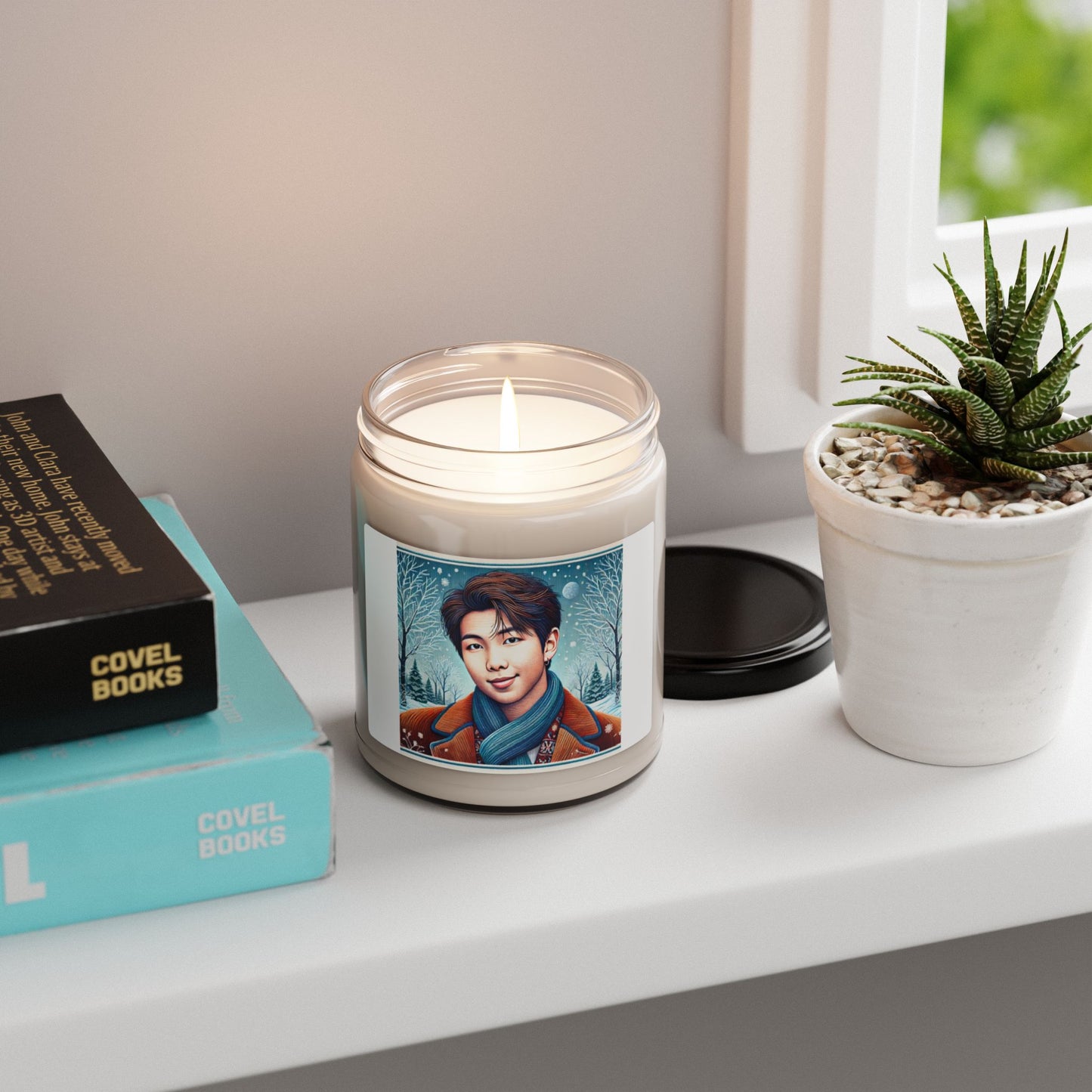 Christmas Namjoon Scented Soy Candle, 9oz