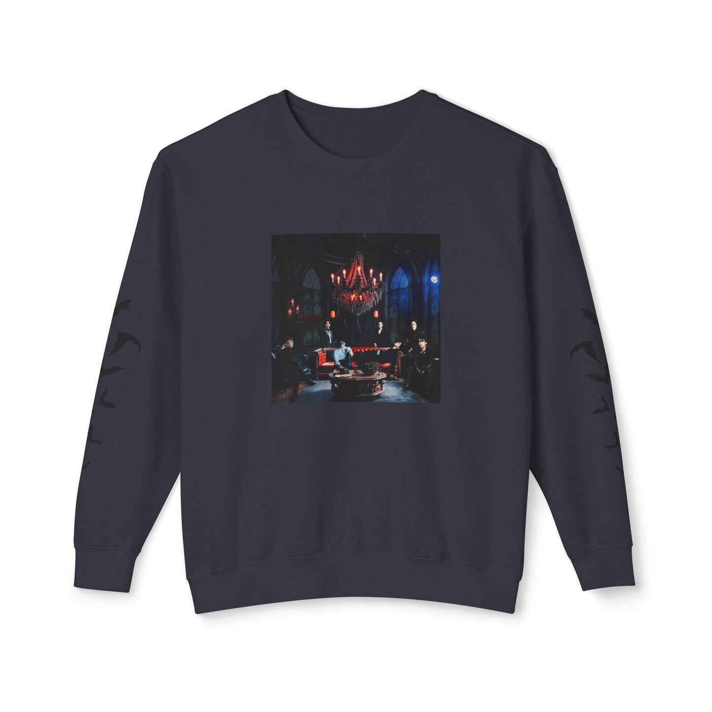 House of the Bangtan Clan Unisex Lightweight Crewneck Sweatshirt