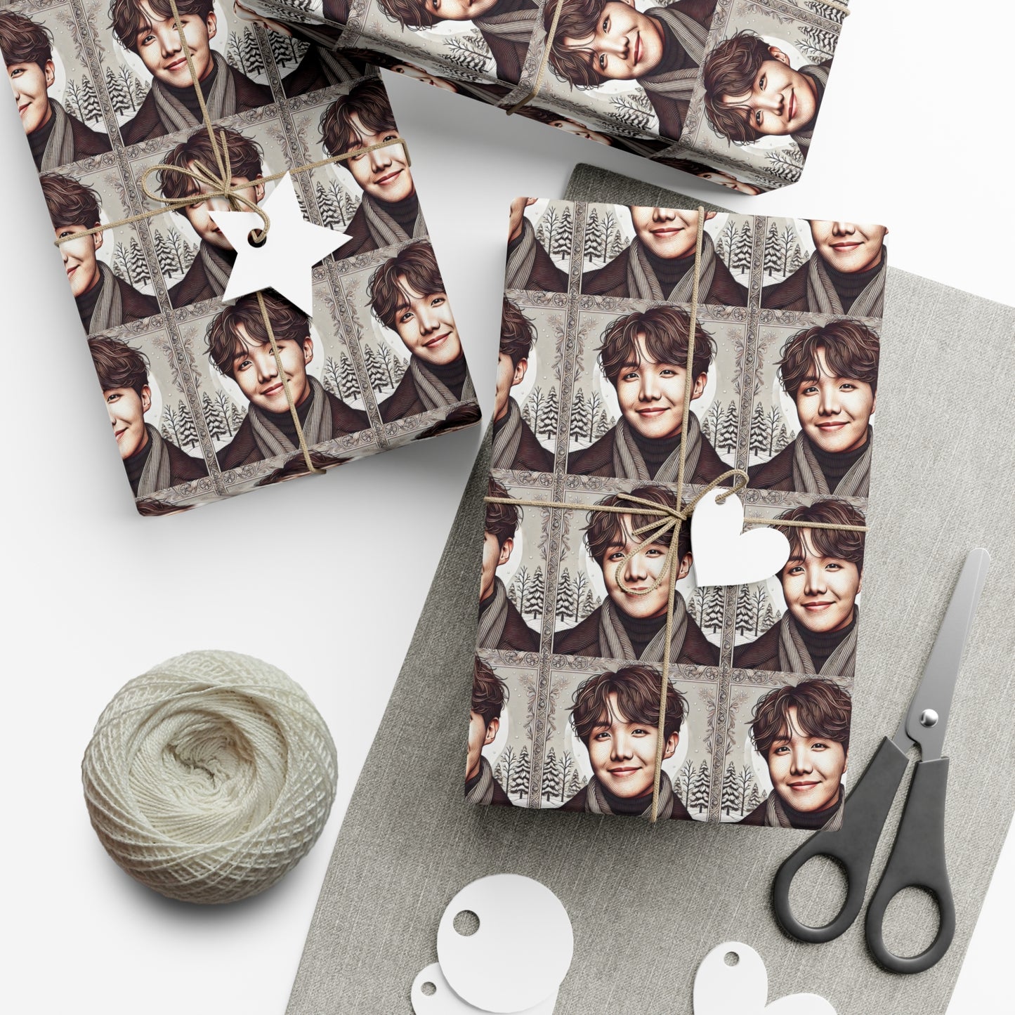 Christmas Jhope Gift Wrap Papers