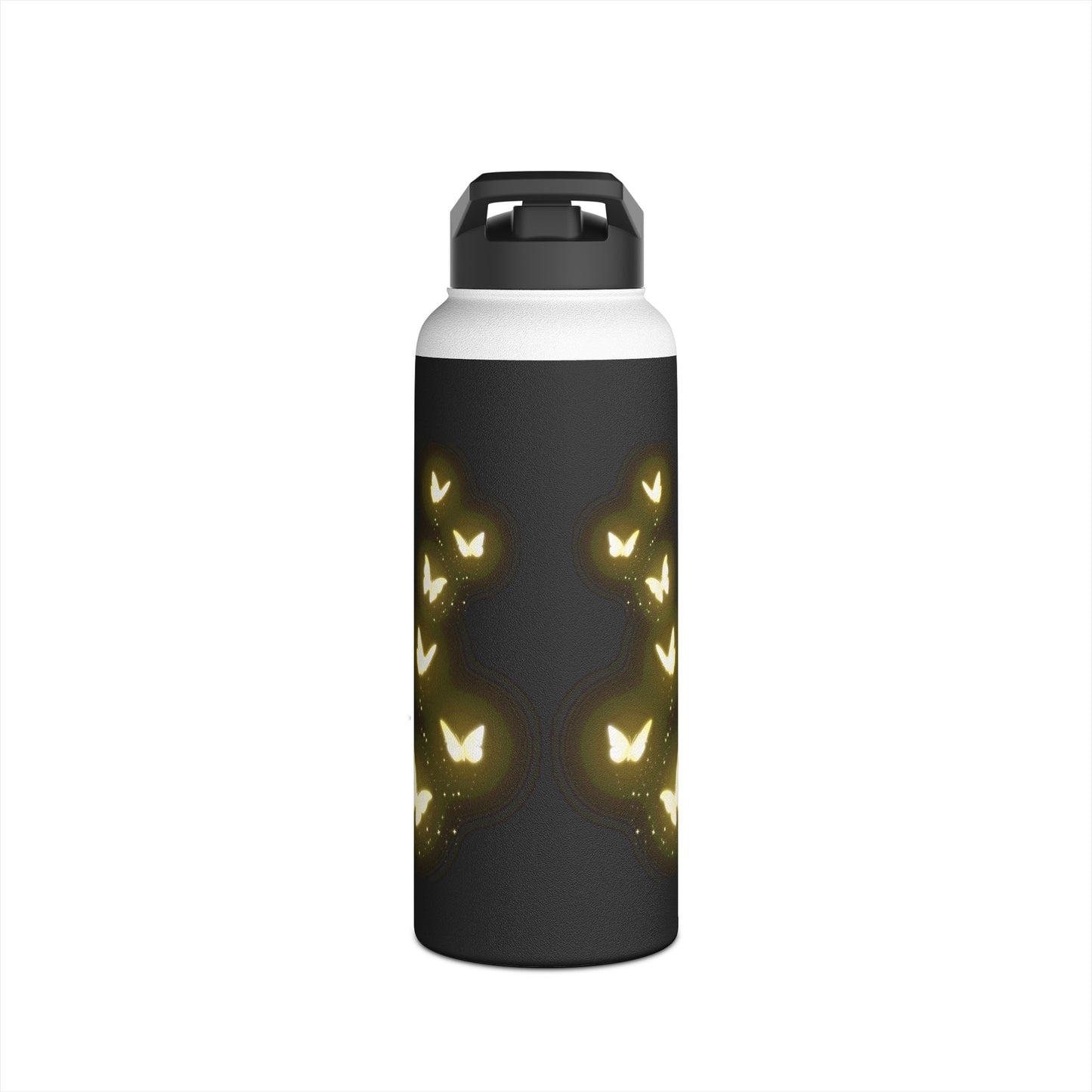 JK Graphic Stainless Steel Water Bottle, Standard Lid